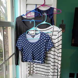 SoCAL Basics and TopShop Shirts Size M